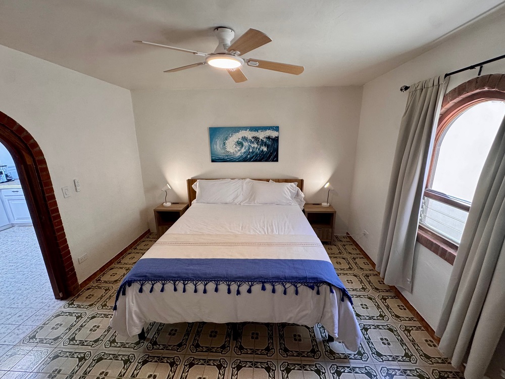 Bedroom with California King bed